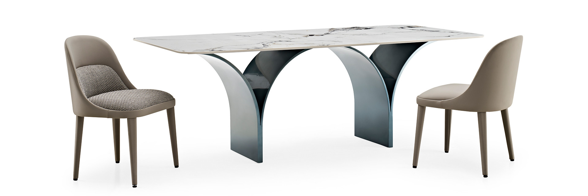 qualità Tavolo da pranzo in ceramica in marmo fabbrica