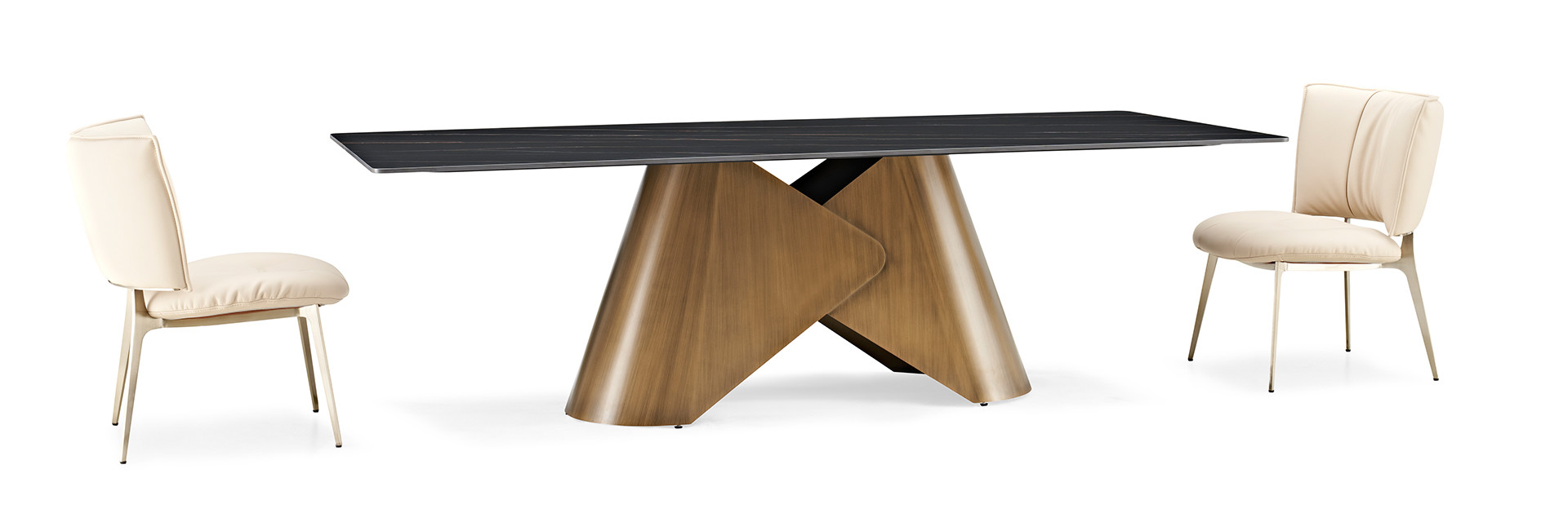 qualità Tavolo da pranzo in ceramica in marmo fabbrica